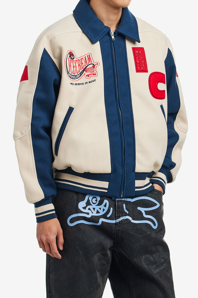 CHECKOUT VARSITY JACKET - WORKSOUT WORLDWIDE