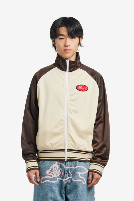 RUNNING DOG ZIP THROUGH TRACK TOP