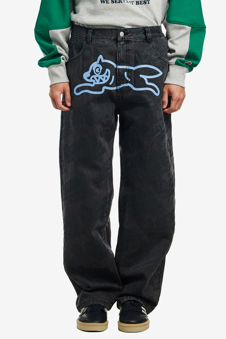 EVERY FLAVOUR DOUBLE SCOOP DENIM PANTS