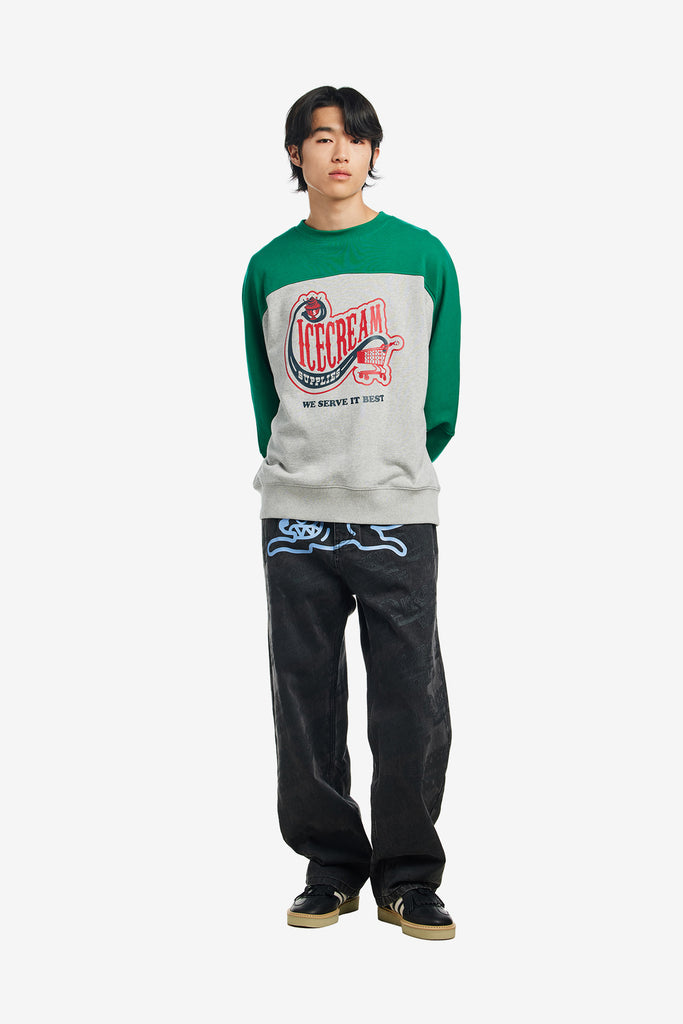 EVERY FLAVOUR DOUBLE SCOOP DENIM PANTS - WORKSOUT WORLDWIDE