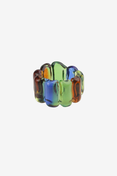 RIBBED BAND RING