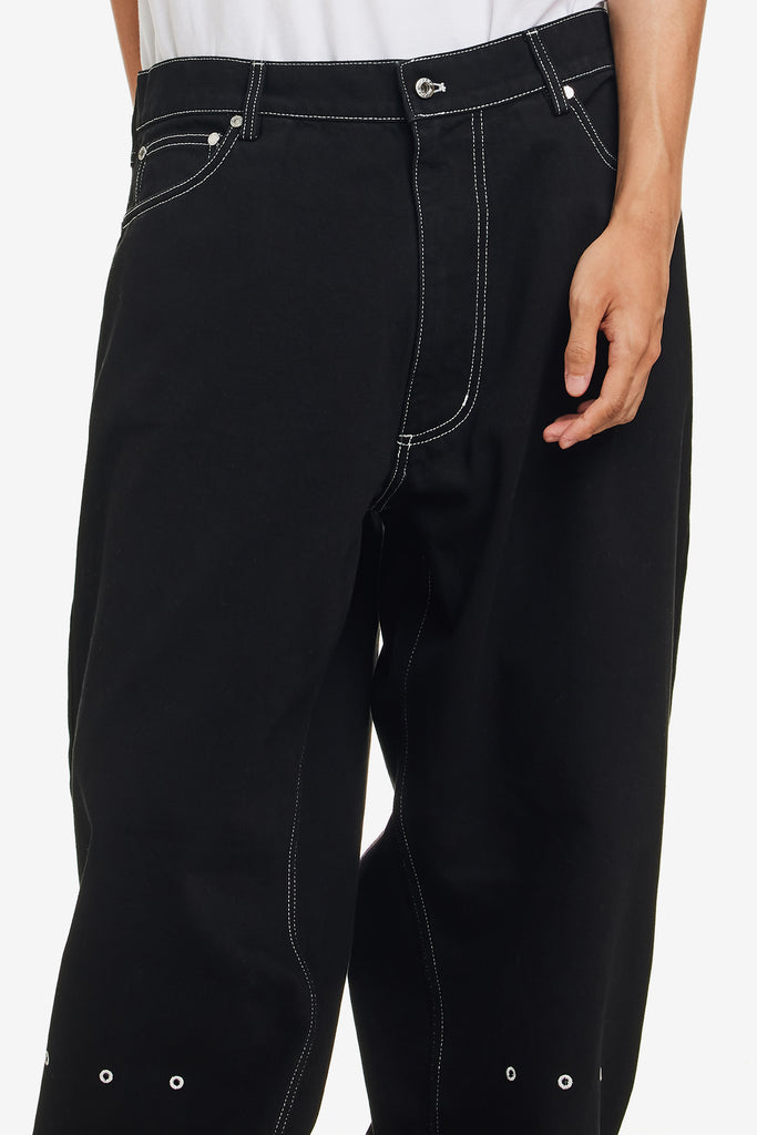 WIDE LEG DENIM JEANS - WORKSOUT WORLDWIDE