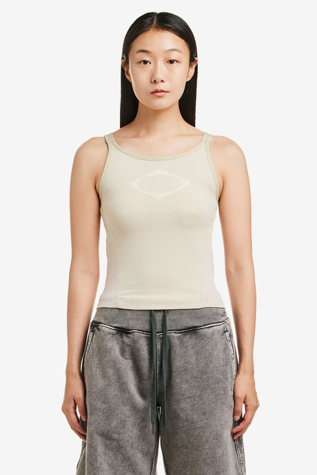 RHOMBUS COLOR BLOCKED SLEVELESS