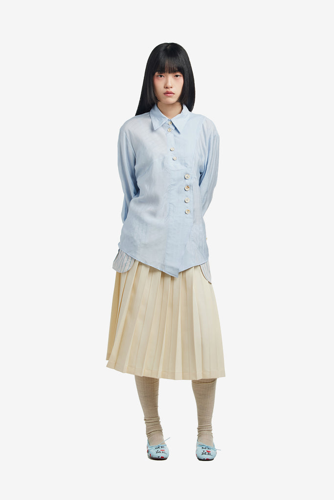 CURVED PLACKET SHIRT - WORKSOUT WORLDWIDE