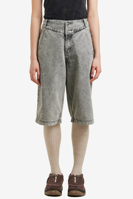 WASHED BERMUDA PANTS