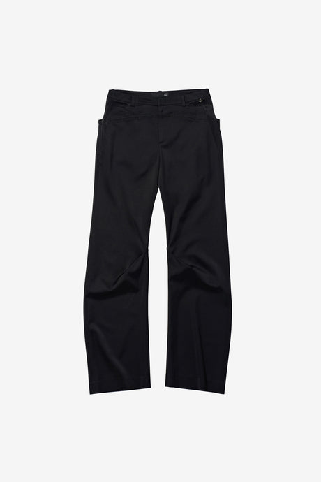 GLOSS WOOL PANTS