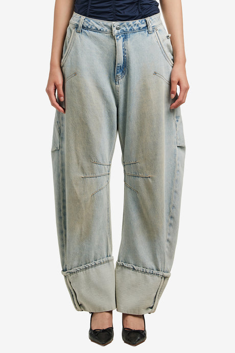 WIDE FADE JEANS