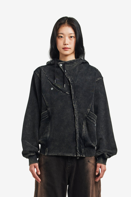 UTILITY HOOD ZIP-UP