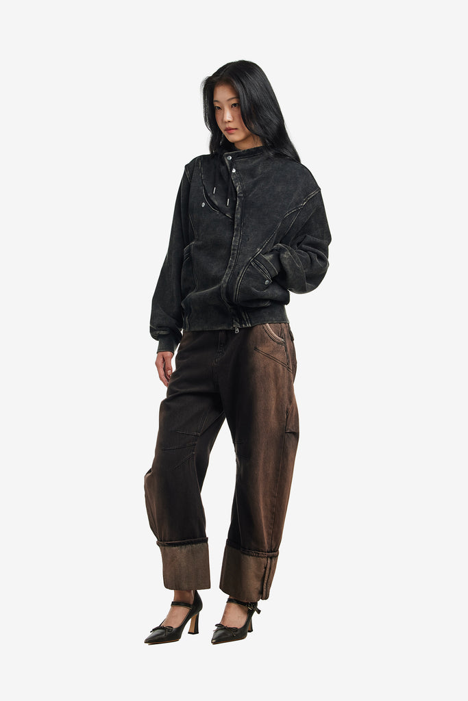 UTILITY HOOD ZIP-UP– WORKSOUT WORLDWIDE