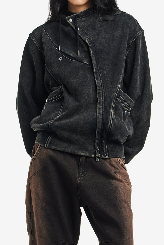 UTILITY HOOD ZIP-UP– WORKSOUT WORLDWIDE