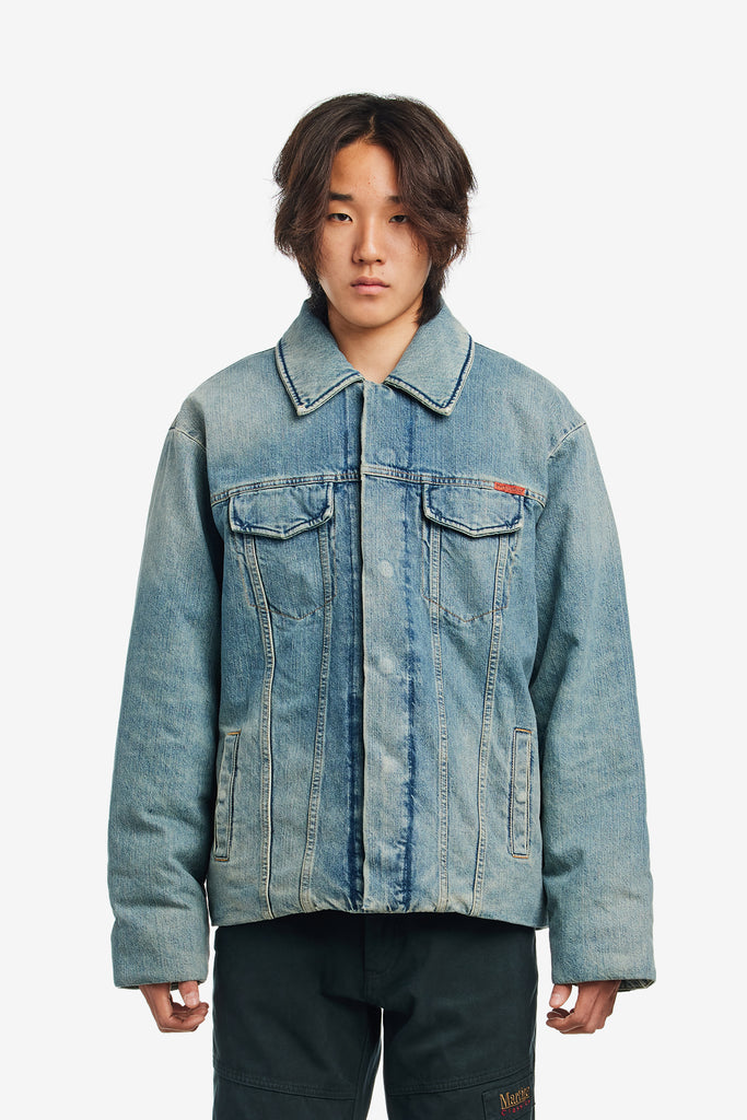 PADDED DENIM JACKET - WORKSOUT WORLDWIDE