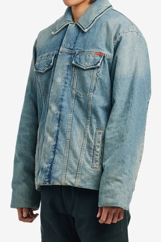 PADDED DENIM JACKET - WORKSOUT WORLDWIDE