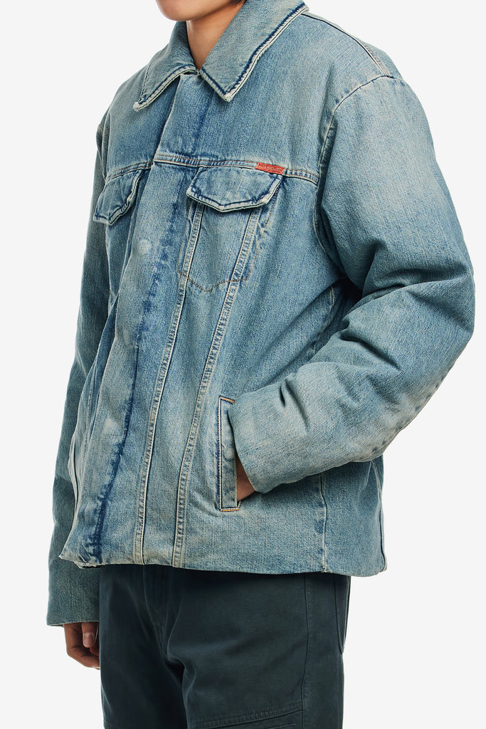 PADDED DENIM JACKET - WORKSOUT WORLDWIDE