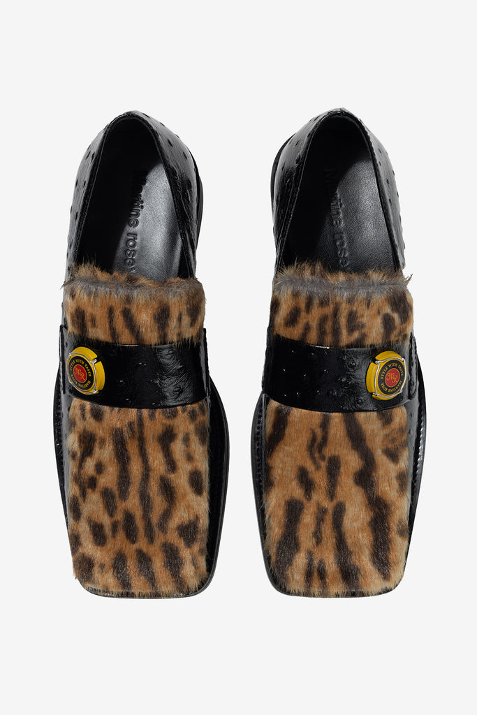 CHAMPAGNE CAP SQUARE TOE LOAFER - WORKSOUT WORLDWIDE