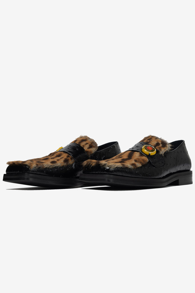 CHAMPAGNE CAP SQUARE TOE LOAFER - WORKSOUT WORLDWIDE