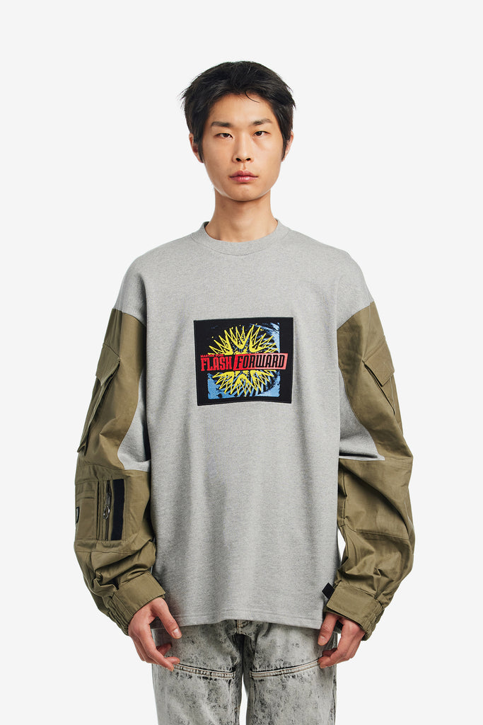 OVERSIZED UTILITY SLEEVE SHIRT - WORKSOUT WORLDWIDE