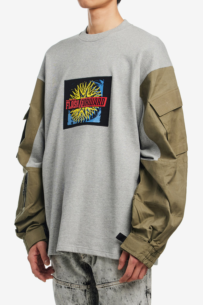 OVERSIZED UTILITY SLEEVE SHIRT - WORKSOUT WORLDWIDE