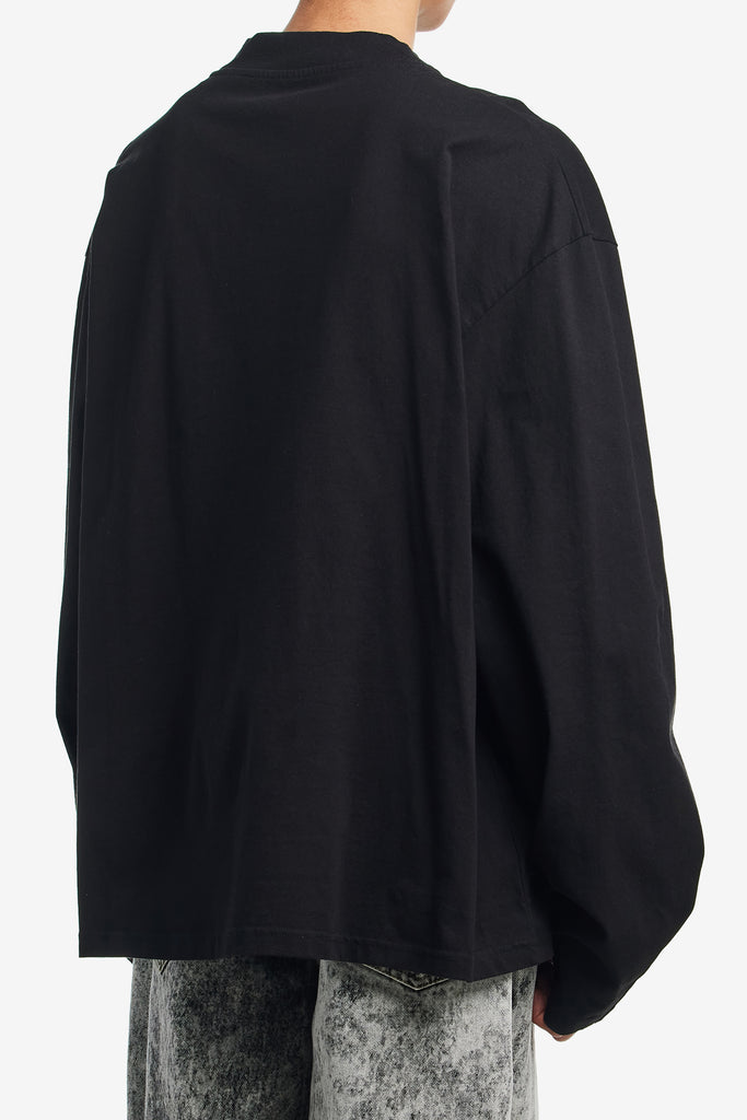 FUNNEL NECK L/S T-SHIRT - WORKSOUT WORLDWIDE