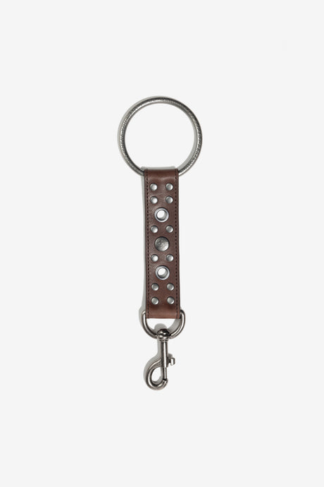 STUDDED O RING KEYCHAIN