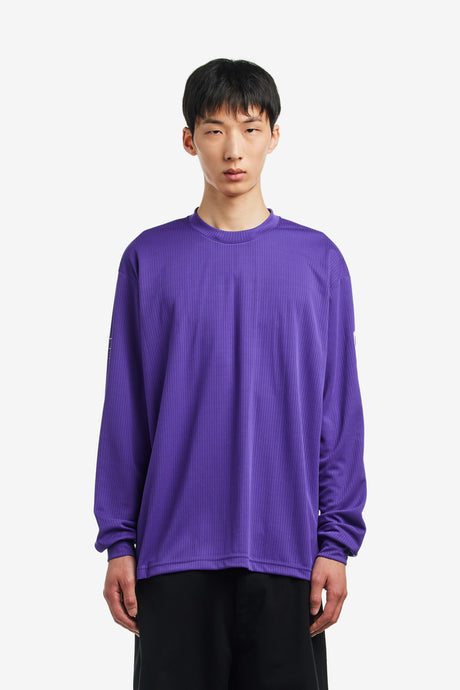 LONGSLEEVE MOTO CREWNECK TOP