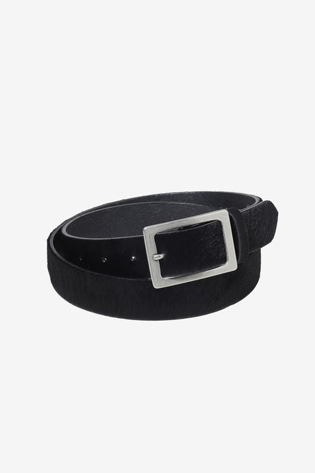 HAIR-ON LEATHER BELT