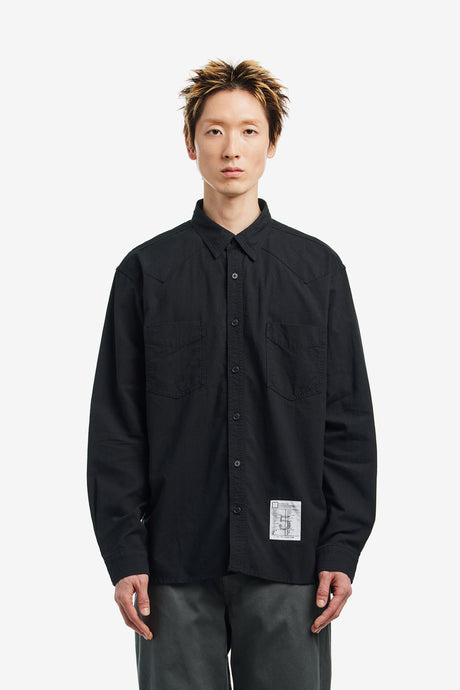 BW . WESTERN SHIRT LS
