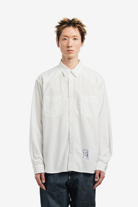 BW . WESTERN SHIRT LS