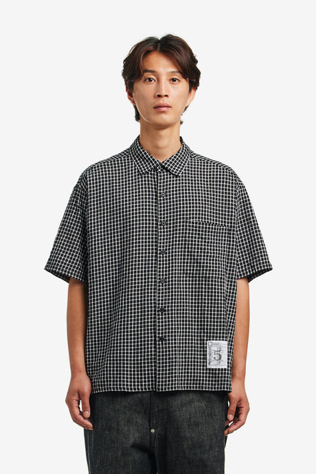 BW . CHECK SHIRT SS