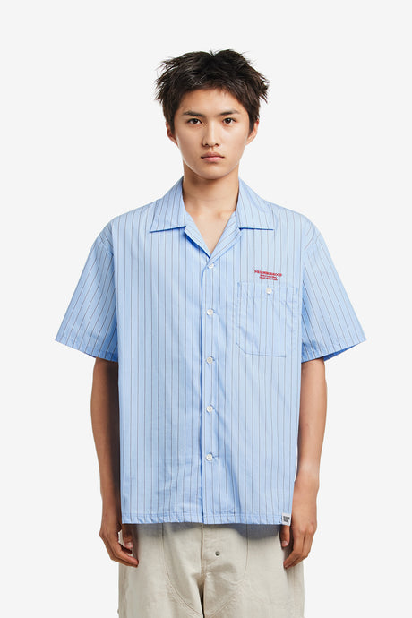 STRIPE WORK SHIRT SS