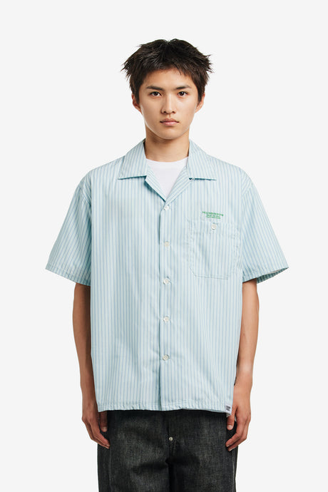 STRIPE WORK SHIRT SS