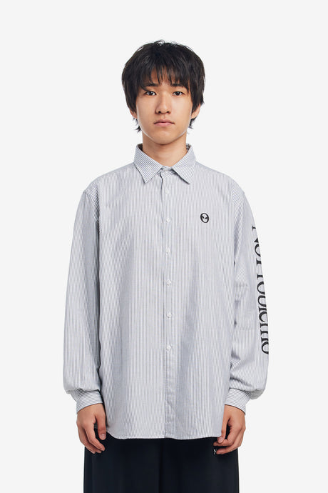 GRAPHIC PRINTED OXFORD SHIRT