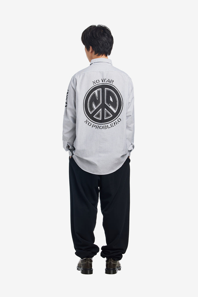 GRAPHIC PRINTED OXFORD SHIRT - WORKSOUT WORLDWIDE