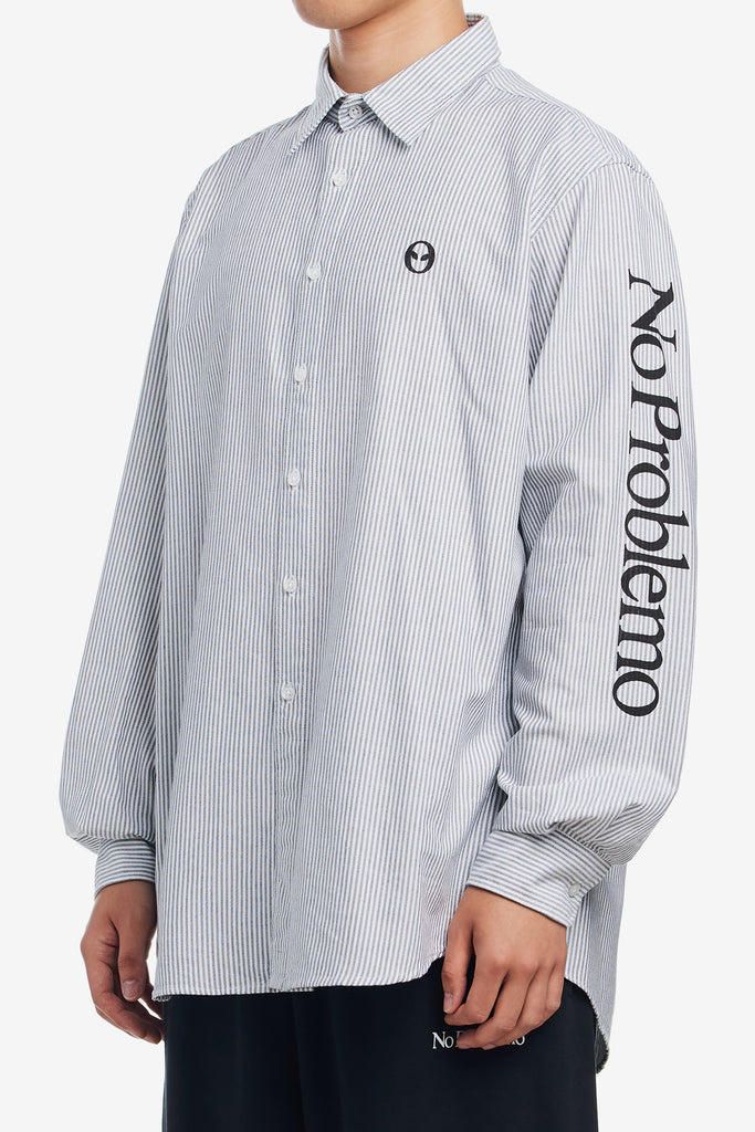 GRAPHIC PRINTED OXFORD SHIRT - WORKSOUT WORLDWIDE