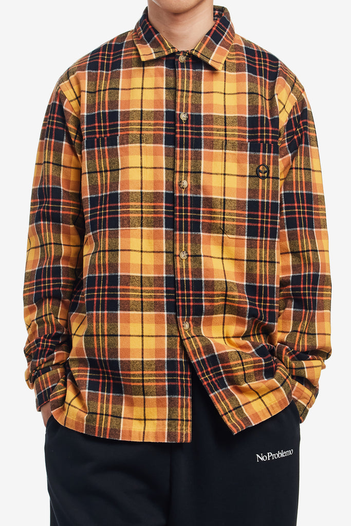 ALIEN-O HEAVY PLAID SHIRT - WORKSOUT WORLDWIDE