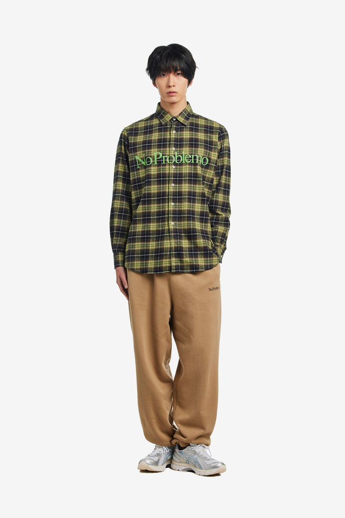 NO PROBLEMO PLAID SHIRT - WORKSOUT WORLDWIDE