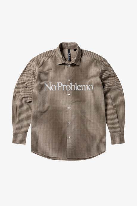 NO PROBLEMO POPLIN LS SHIRT