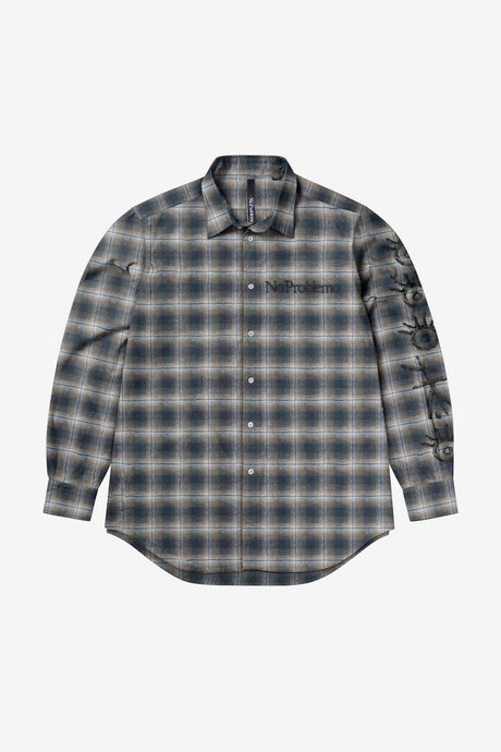 FINDINGS PLAID LS SHIRT