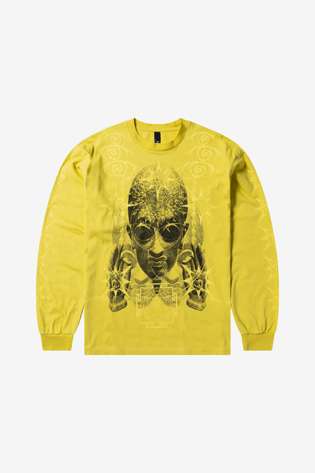 OM IS WHERE YOUR HEADS AT LS TEE