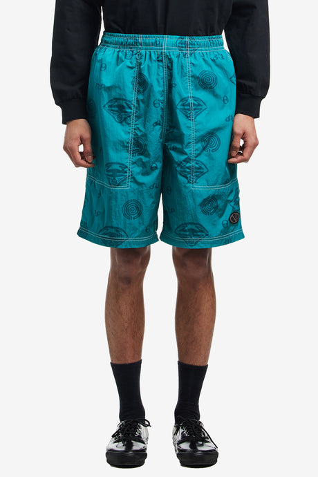 SPACE TRAVEL NYLON SHORTS