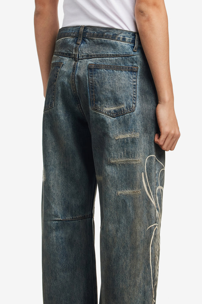 SIDE BY SIDE WASHED JEAN - WORKSOUT WORLDWIDE