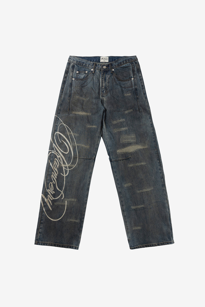 SIDE BY SIDE WASHED JEAN - WORKSOUT WORLDWIDE