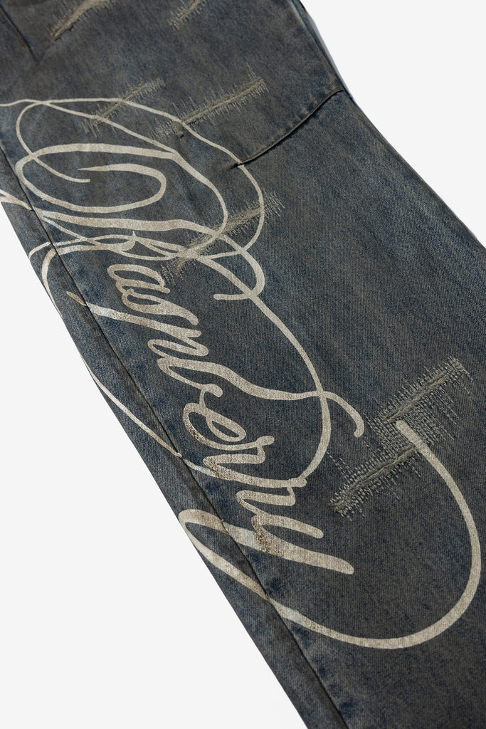 SIDE BY SIDE WASHED JEAN - WORKSOUT WORLDWIDE