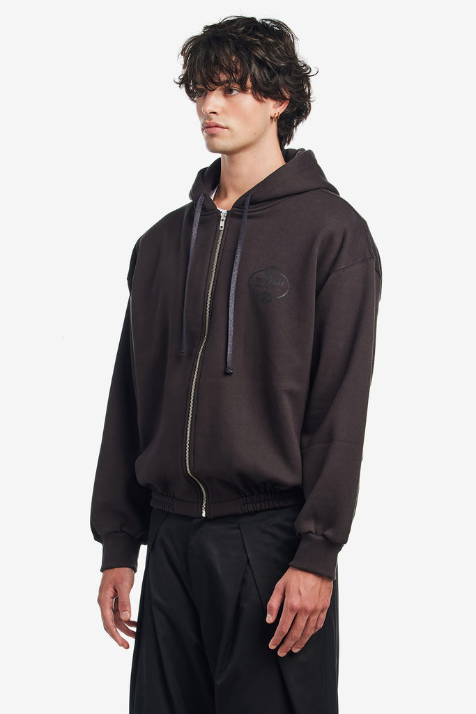 NOSTASY FLORAL HOODED ZIP UP - WORKSOUT WORLDWIDE