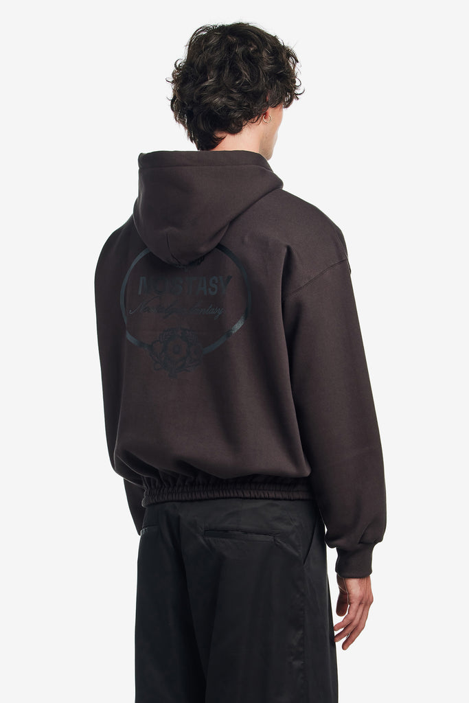 NOSTASY FLORAL HOODED ZIP UP - WORKSOUT WORLDWIDE