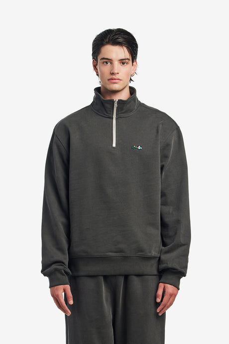 NOSTASY FLORAL ZIP PULLOVER