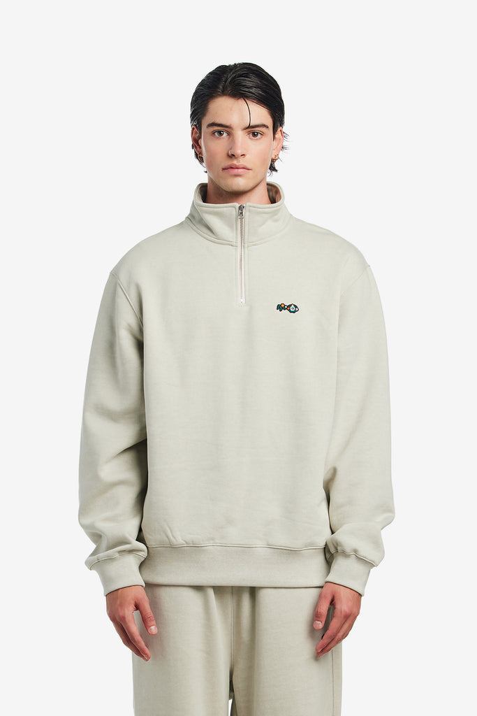 NOSTASY FLORAL ZIP PULLOVER - WORKSOUT WORLDWIDE