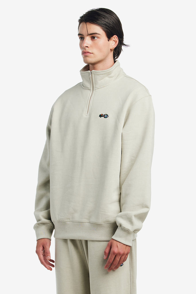 NOSTASY FLORAL ZIP PULLOVER - WORKSOUT WORLDWIDE