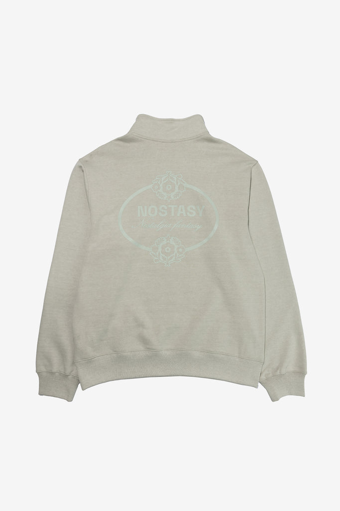 NOSTASY FLORAL ZIP PULLOVER - WORKSOUT WORLDWIDE