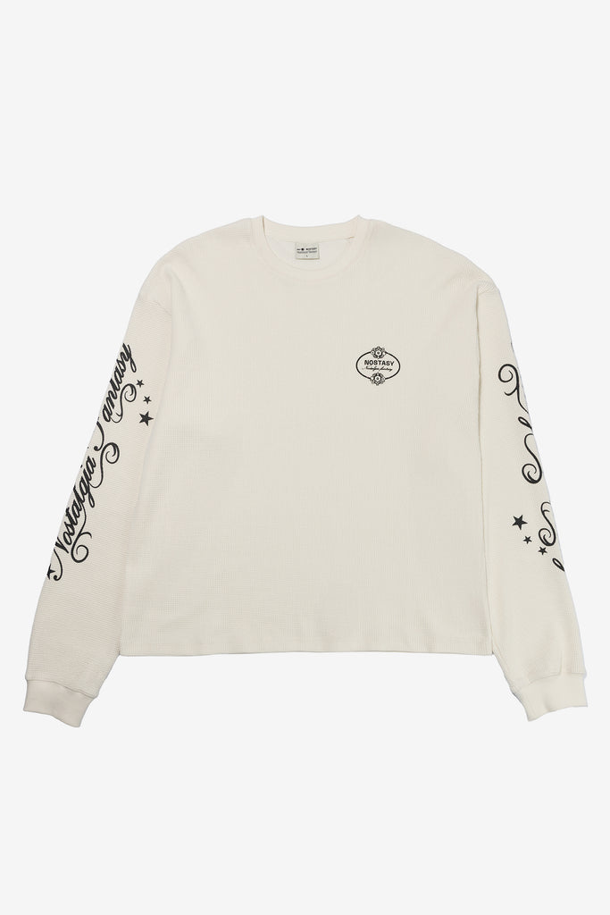 NF L/S WAFFLE TEE - WORKSOUT WORLDWIDE