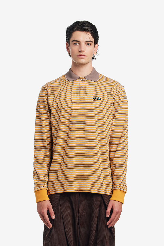 STRIPE RUGBY TEE - WORKSOUT WORLDWIDE